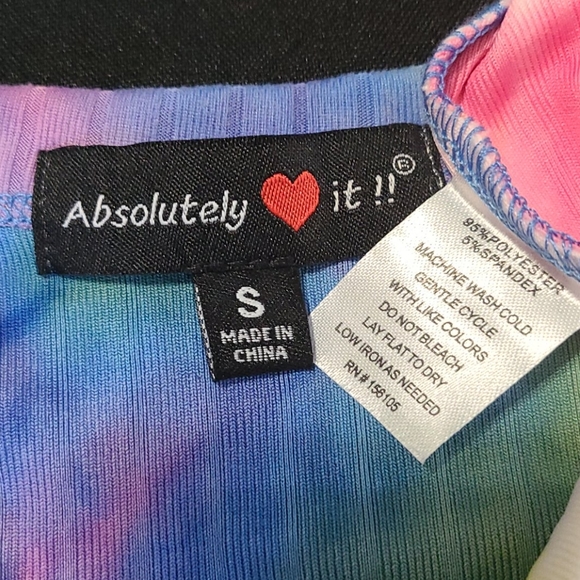 NWOT Awesome Tie Dye Dress - Picture 14 of 16